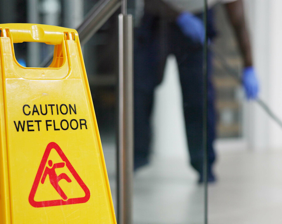 Caution Wet Floor Sign